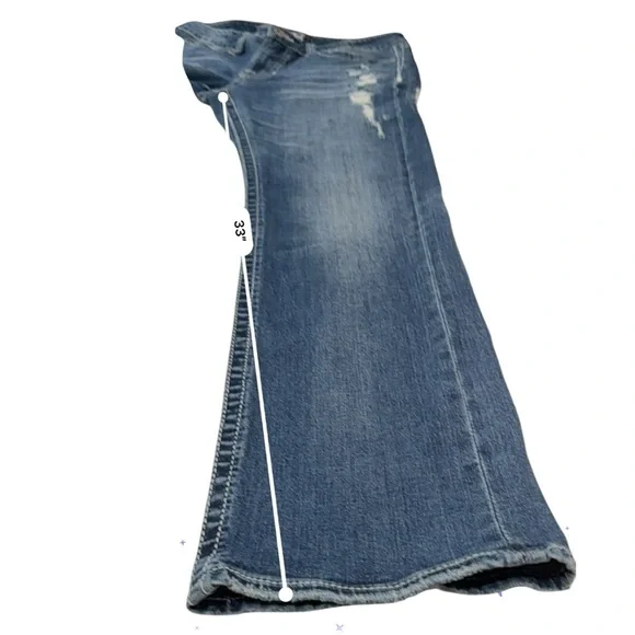 Salvage Men's Jeans Mayhem Straight Regular Fit Size 32W - Picture 6 of 12